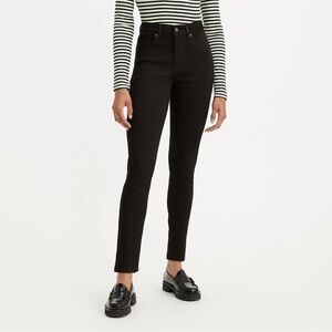 Levi's Black 721 High-Rise Skinny Ankle Jeans 28x32 NWT